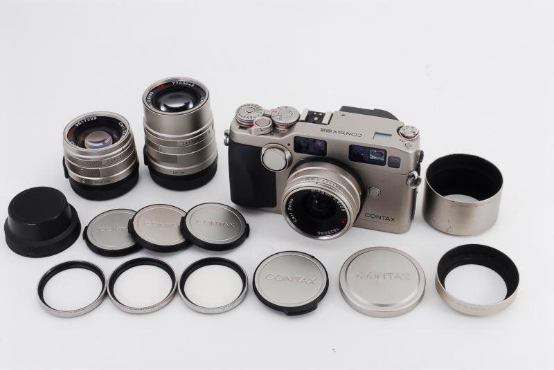 Contax G2 28mm,45mm,90mm Lens Set買取18万