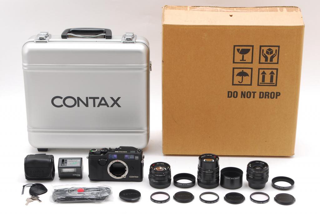 Contax G2 Black Body and 3 Lens Set買取35万