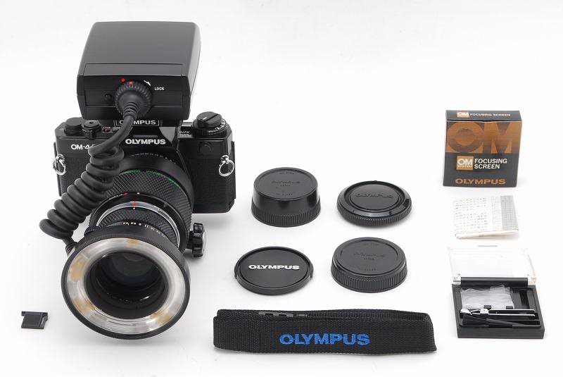 Olympus OM-4 TI Macro Lens and Flash Set買取4.5万