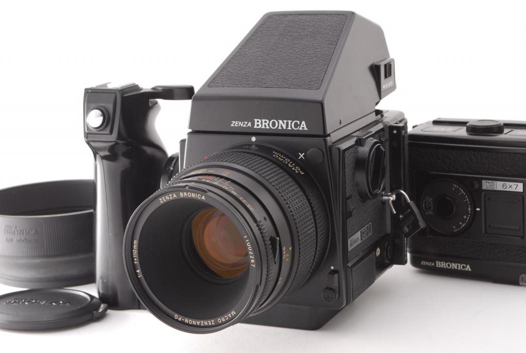 ZENZA BRONICA GS-1 WITH MACRO ZENZANON PG 110MM F4買取75000円