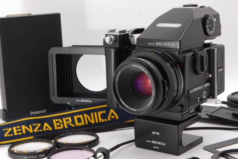 Zenza Bronica ETR-SI with AE III Finder Set買取¥68000